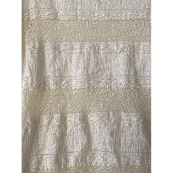 BCBGMAXAZRIA Fae Long Sleeve Off White Top - Picture 3 of 7